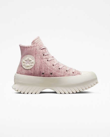 Tenis Converse Chuck Taylor All Star Lugged 2.0 Velour Cano Alto Feminino Cinzentas | PT V01T07P